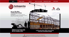 Desktop Screenshot of conbaquerizo.com