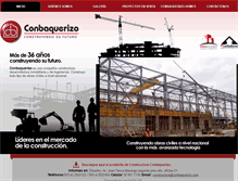 Tablet Screenshot of conbaquerizo.com